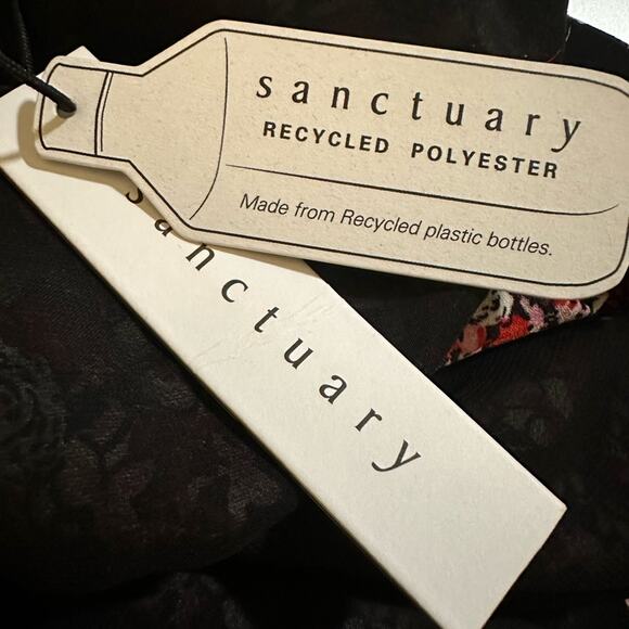 Sanctuary Floral Print Chiffon Halter Neck Cut-Out Midi Dress, Plus Size 14, NWT - Picture 7 of 7